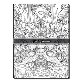 Fairy Homes Coloring Book: For Adults with Fantasy Designs for Fun and Relaxation