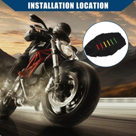 Hihaha Motorbike Pit Dirt Bike Seat Cover Seat Cushion Multicolor /1pc