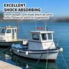 Boat Bungee Dock Lines with Loop and Foam Floats –