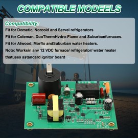 Fexhull UIB S/UIB-S Circuit Board Fit for Coleman、Duo Therm、Hydro Flame Furnaces | Norcold | Servel Refrigerators #816689021010