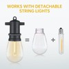 DGE S14 Replacement LED Bulb 4 Pack Replacement String Light