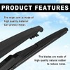 Dunviku Rear Windshield Wiper Blade and Arm Assembly Compatible with