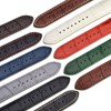 WOCCI Genuine Leather Watch Band 14mm, 18mm, 19mm, 20mm, 21mm,
