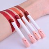 Long Lasting Matte Lipstick Set, 4 Counts/set Waterproof Lipsticks, Natural