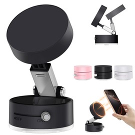 Vacuum Suction Magnetic Phone Holder 2025 Car Mount, Phone Holder Car Accessories for All Cars Phone Mount for Cellphone Smartphone Mount Stand, Black