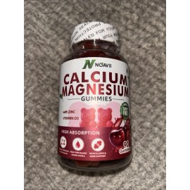 NOAV II Calcium Magnesium Zinc Gummies with Vitamin D & Zinc