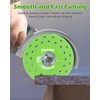 ZORUNNA 4'' Diamond Blade for Angle Grinder, 1.2'' Ultra Width