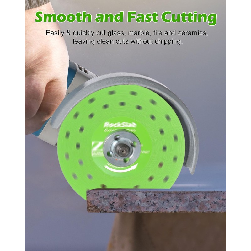 ZORUNNA 4'' Diamond Blade for Angle Grinder, 1.2'' Ultra Width