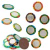Fruidles Casino Poker Chips Half-Pound - Belgian Milk Chocolate Coins,