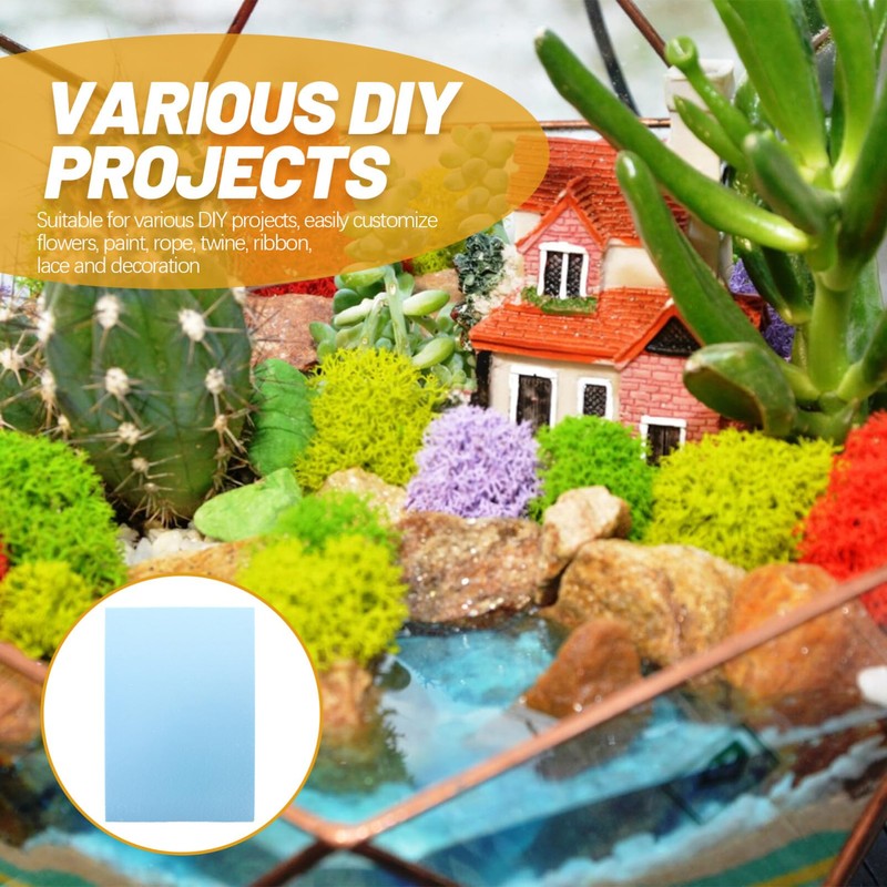 TEHAUX 2pcs Foam Board Model Foam Crafting Material Bend Shape