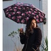 Fulton Minilite-2 Umbrella, Compact Folding, Light Travel Umbrella (Delicate Floral)