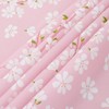 Floral Kitchen Curtains 24 Inch Length Pink Window Curtain Over
