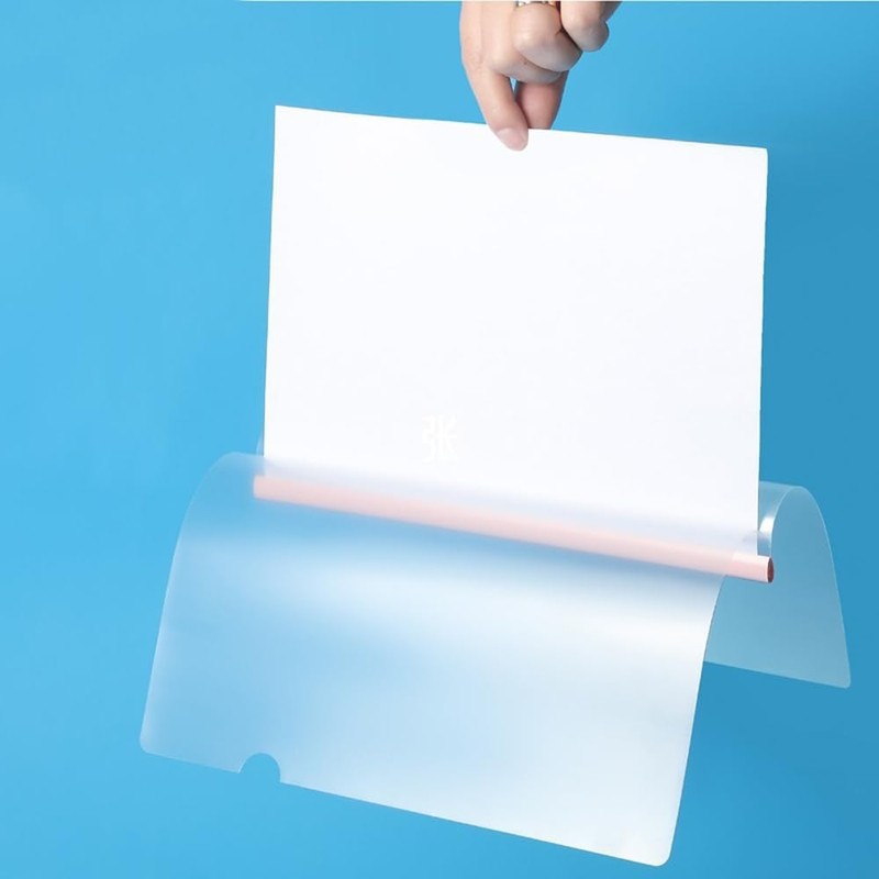 Pack of 10 Notebook Covers A4 Transparent Binder A4 Clamp