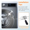 SAFELON 2 Pcs Front Load Washing Machine Door Prop, Baby