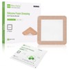 NeuHeils Silicone Foam Dressing with Border 6"x6", 5 Pack for