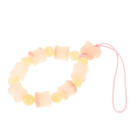 Gatuida Natural Cellphone Wrist Strap Phone Charm Beads Lanyard Key Holder Charm for Phone Compatibility