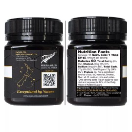 Rare New Zealand - Manuka Honey UMF 20+ Certified | MGO 830+ | Premium Brand New