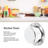 Kitchen Timer Stainless Steel Countdown Timer Clock Mechanical Kitchen Timer