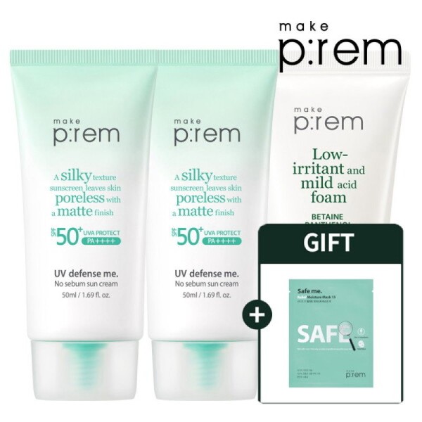 Makeprem Ansim Pack 1 sheet UV Defense Me No-Sebum Sunscreen