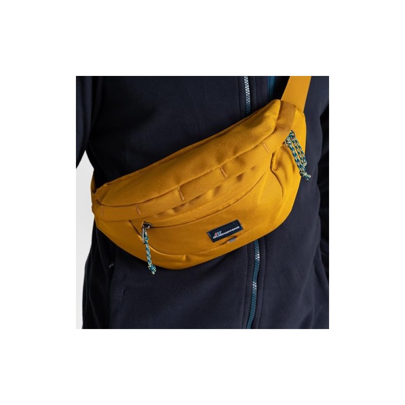 Craghoppers Mens 1.5L Kiwi II Classic Bum Bag, Dark Butterscotch