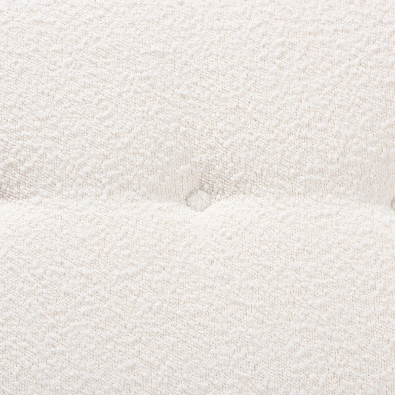 Baxton Studio Theo Benche, One Size, White/Walnut Brown