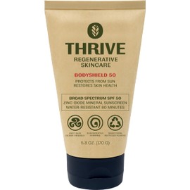 Thrive Reef Safe Sunscreen SPF50 - Hawaii 104 Reef Act Compliant - Mineral Sunscreen Non-Nano Zinc Oxide - Vegan, (5.8 Oz (Pack of 1))