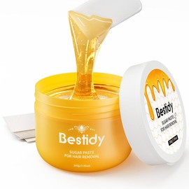 Bestidy Women's Sugar Waxing Kit, Waxing for Face, Arms and Legs - Suitable for Sensitive Skin - Women's Bikini Waxing Kit - Sugar Waxing Kit