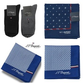 DuPont (신세계본점)26 S/S      순면 손수건  양말 4매세트    SE6SMA381010NY001BU301BKGY (SHINSEGAE MAIN STORE) 26 S/S  Cotton Handkerchief and Socks 4-Piece Set SE6SMA381010NY001BU301BKGY