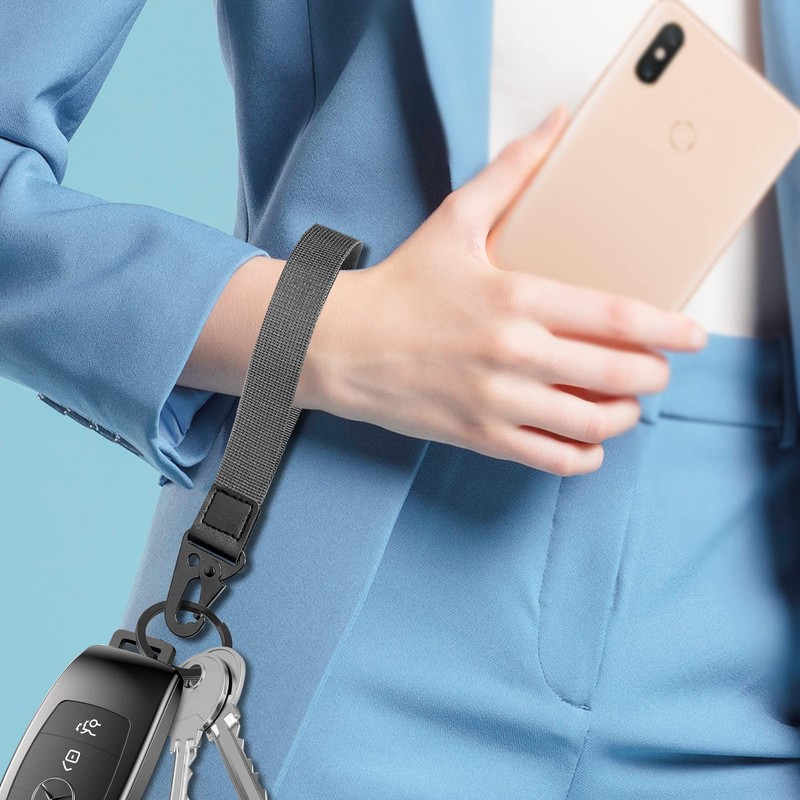 Idakekiy Wristlet Strap for Key, Hand Wrist Lanyard Key Chain