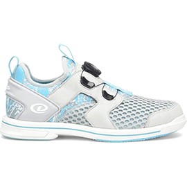 Dexter Women's Pro BOA Bowling Shoes - Light Grey/Blue 7