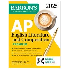 AP English Literature and Composition Premium, 2025: Prep Book with 8 Practice Tests + Comprehensive Review + Online Practice