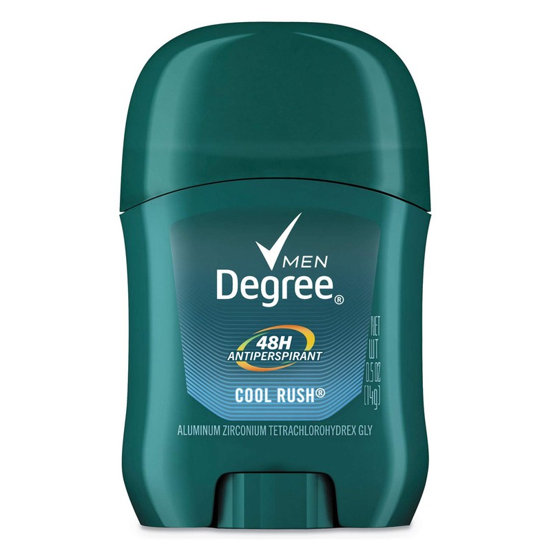 Degree Men Original Protection Antiperspirant Stick, Cool Rush, Trial Size