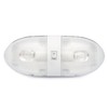 Lumitronics RV Double Ceiling Dome Light, Interior Lighting for Camper