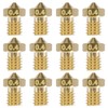 LIKENNY 3D Printer Nozzle Replacement Printhead Brass Nozzle Precision 0.4mm