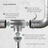 Vent Systems 8'' Inch T Shape Duct Connector 3 Way