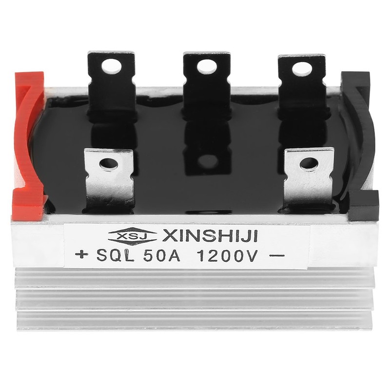 Hilitand 3 Phase Diode Bridge, Bridge Rectifier 2pcs 50A 1200V