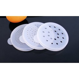 New Star Foodservice 22513 Plastic Dredge with 3 Snap-on Lid, Seasoning Sugar Spice Pepper Shaker, 10 OZ