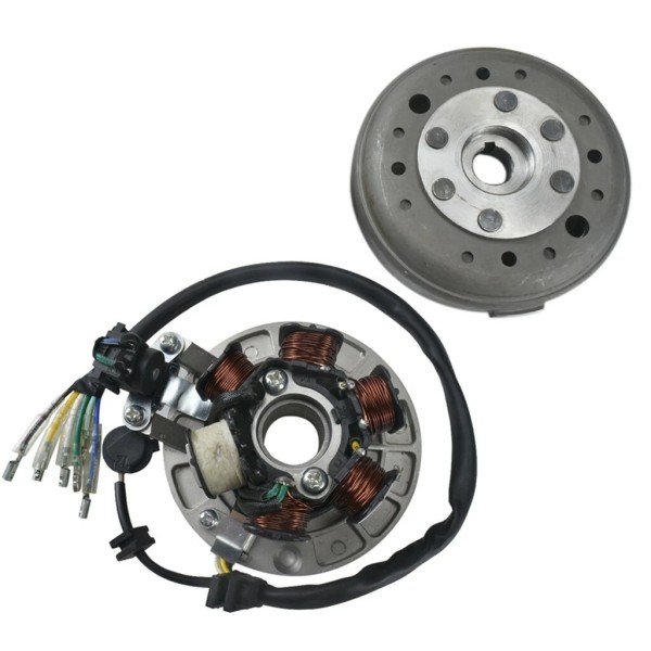 Unbranded 6 Coil Magneto Stator Flywheel Dirt Pit Bike Lifan