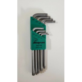 Snap-on Snap On Tools L-shaped TORX Tamper-R Wrench Set w/Holder -8 keys TR9-TR40 NEW!!!