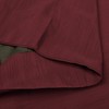 Kyoetsu Men's Kimono, Washable, Solid Color, Pongee, Japanese Clothing, red