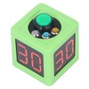 Cube Timer 1.4in 4 Sided Digital Shot Countdown Stopwatch for
