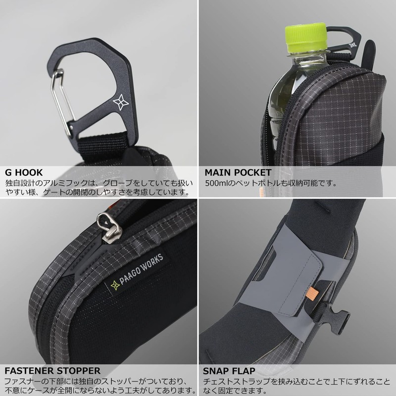 Pergo Works HB205 SNAP Snap, Black