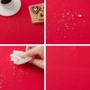 Demetex Large Red Tablecloth 152x305 cm Christmas Water Resistant Table