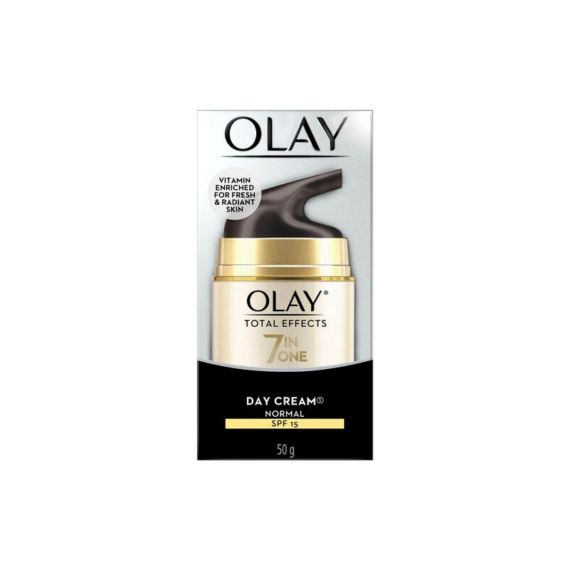 Olay Total Effects Face Cream Moisturiser Normal SPF15+ 50g