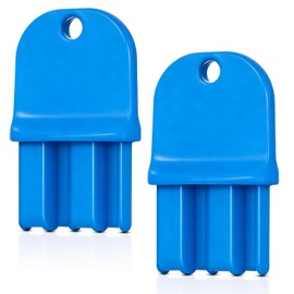 2 Pack Mouse Station Key Replacement Compatible with Protecta Evo Express Plastic Mouse Station Key Most Outdoor (Bright Blue)