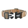 YUDOTE Soft Dog Collar, Fabric Wrapped Checked Collars, Non-Irritating for