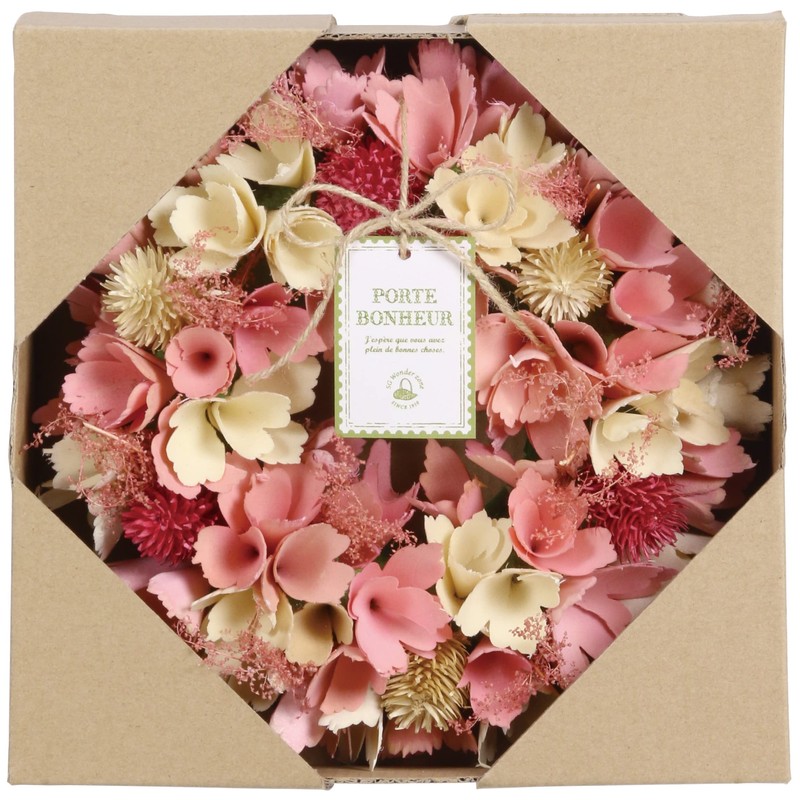 SG Wonder Zone 660-032 Wreath, 9.4 inches (24 cm), Pastel