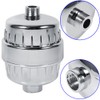 in line Bathroom Shower Filter Bathing Water Purifier Treatment Silt