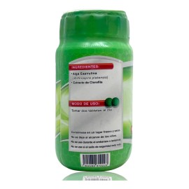 Spiru Tabs Supra Natura Tabletas Espirulina Clorofila Unidades