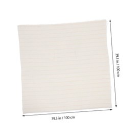 DOITOOL Tufting Cloth for Rug Making Slip Fabric Durable Punch Needle Backing Versatile DIY Rug Supplies Non Slip Floor Mat Liner